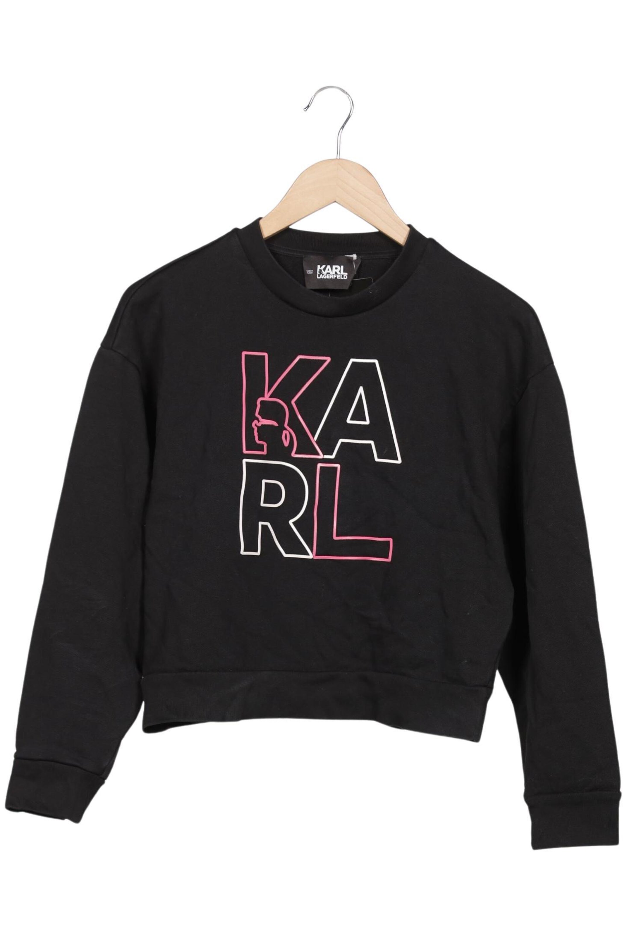 Karl Lagerfeld Sweater M in Schwarz: Vorderseite