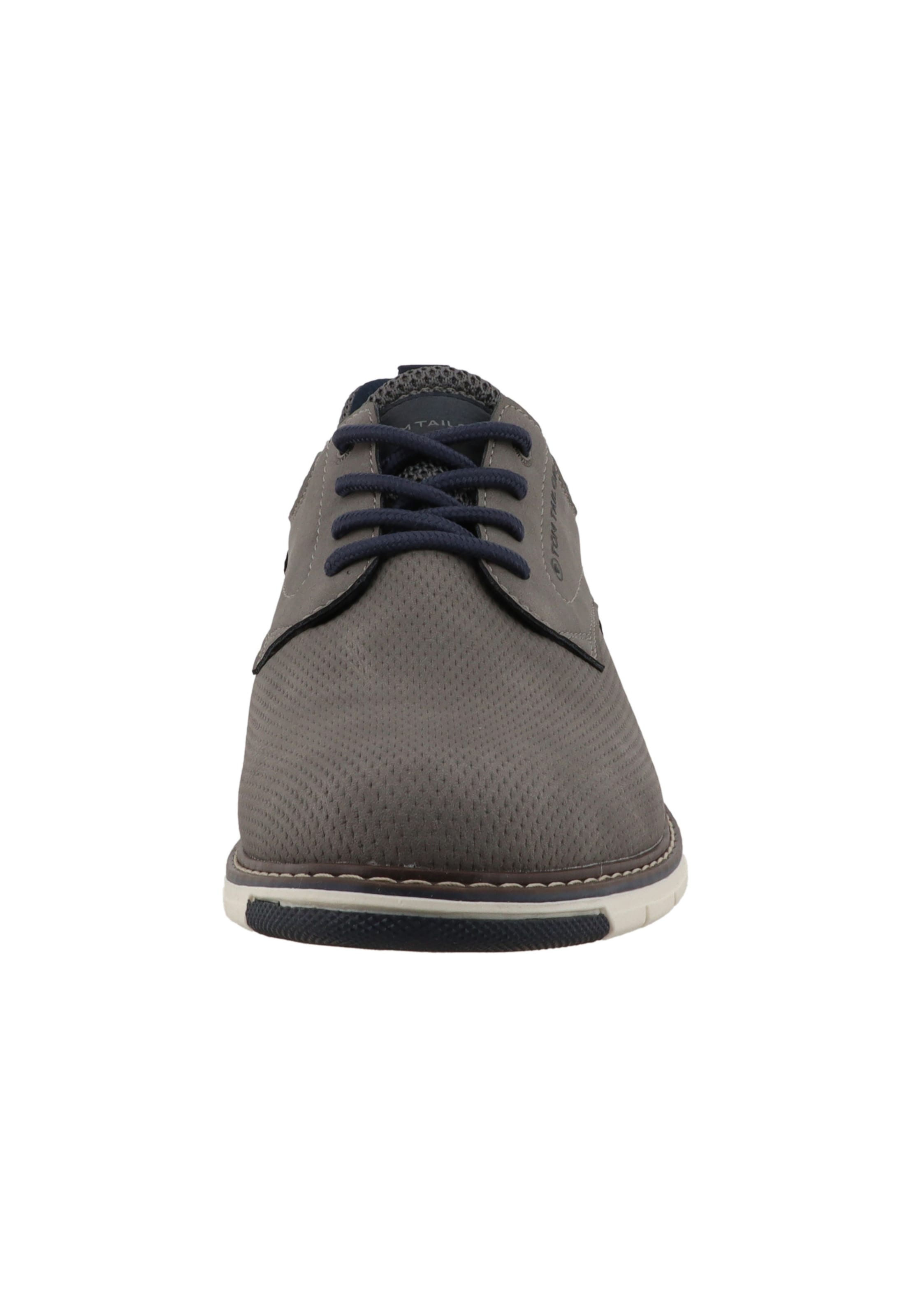 Chaussure de sport à lacets TOM TAILOR en gris