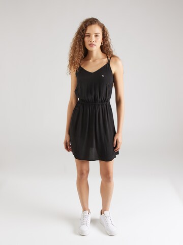 Tommy Jeans - Vestido 'ESSENTIAL' en negro: frente