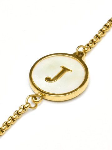 Luxenter Armbånd 'Alphabet' i guld