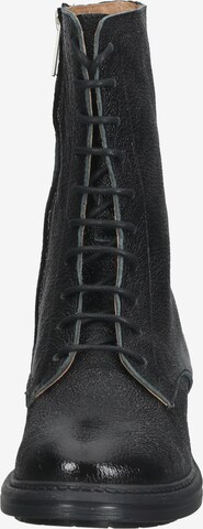 SHABBIES AMSTERDAM Lace-Up Boots in Black