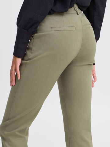 b.young Regular Chino trousers ' BYDIXI STRAIGHT PANTS' in Green