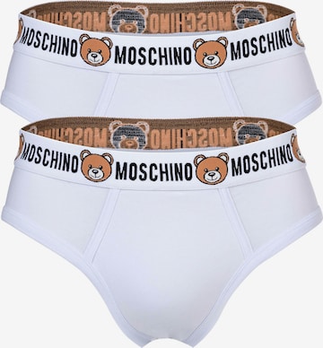 Moschino Underwear Slip in Weiß: predná strana