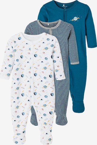 NAME IT Pajamas in Blue: front