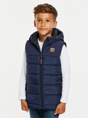 Threadboys Vest in Blue: front