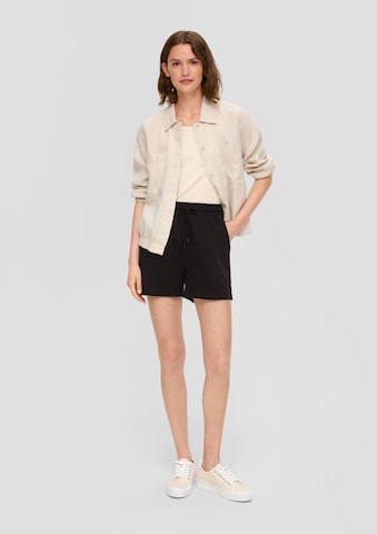s.Oliver Regular Broek in Zwart