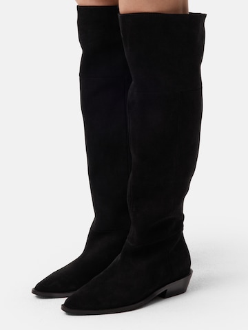 L37 HANDMADE SHOES Boots 'BY CHANCE' in Schwarz