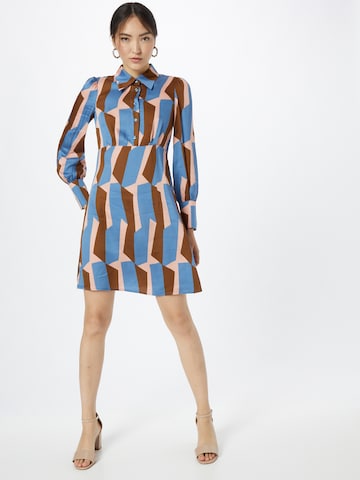 Sisley Košilové šaty – mix barev