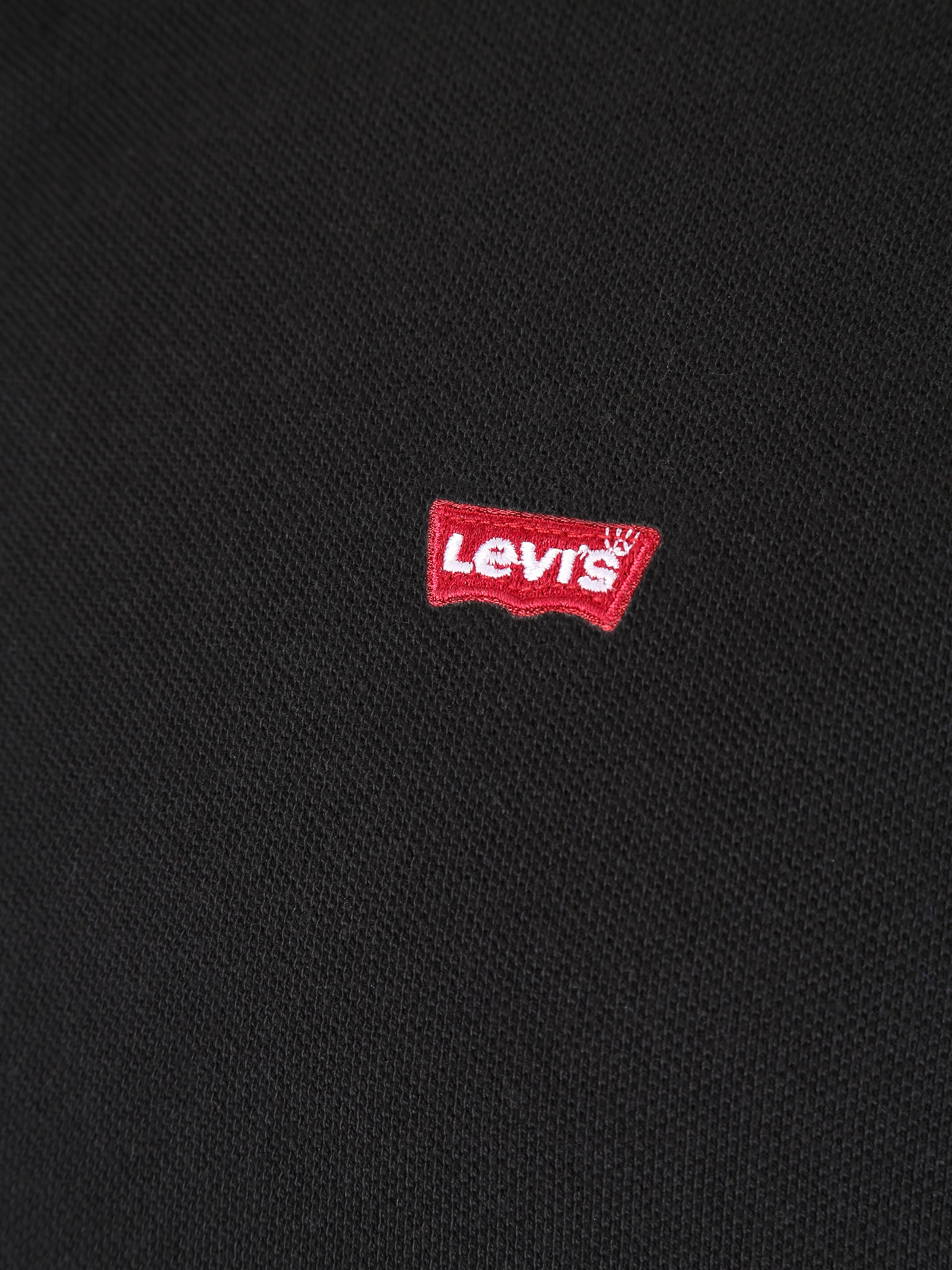 Levis® Big & Tall Poloshirt in Schwarz 