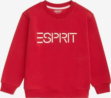 ESPRIT Sweatshirt in Rood: voorkant