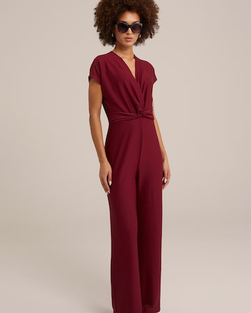 WE Fashion Комбинезон в Красный: спереди