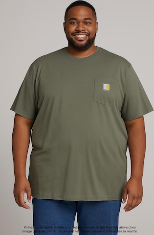 Carhartt WIP T-Shirt 7XL in Grün: Vorderseite