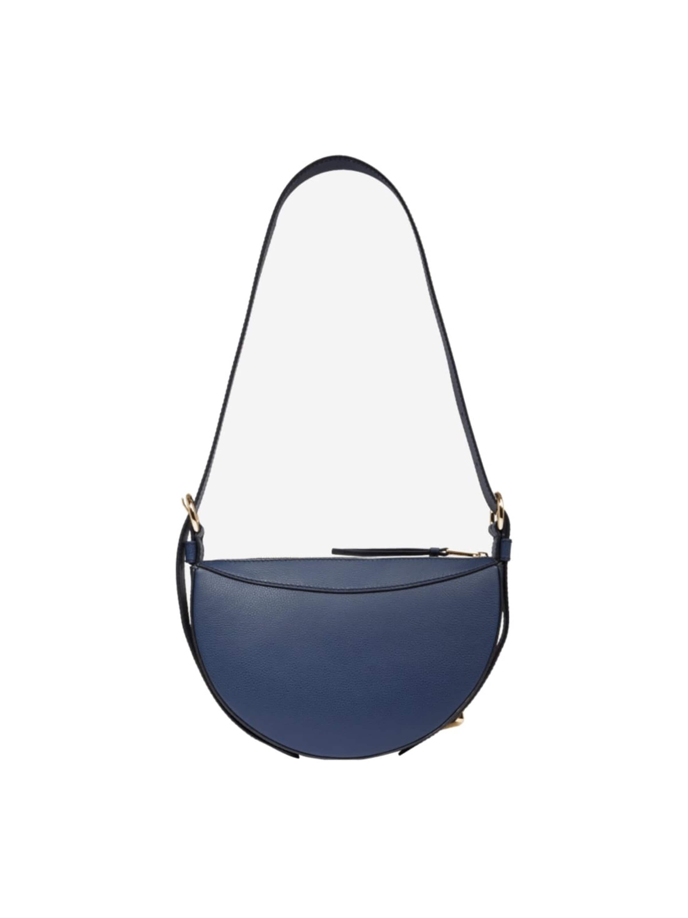 LancelRučna torbica 'Lancel Sac demi lune Faubourg Ultramarine Femme' - plava boja