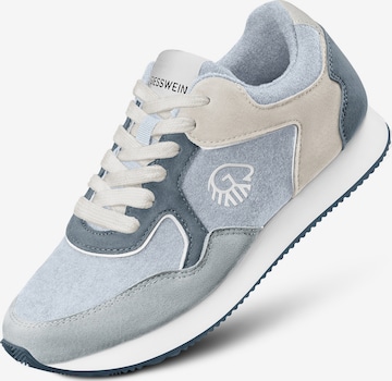 Slip on GIESSWEIN en bleu : devant