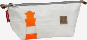 360 Grad Cosmetic Bag 'Navigator' in White: front