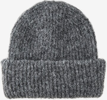 PIECES Beanie 'Bera' in Grey: front