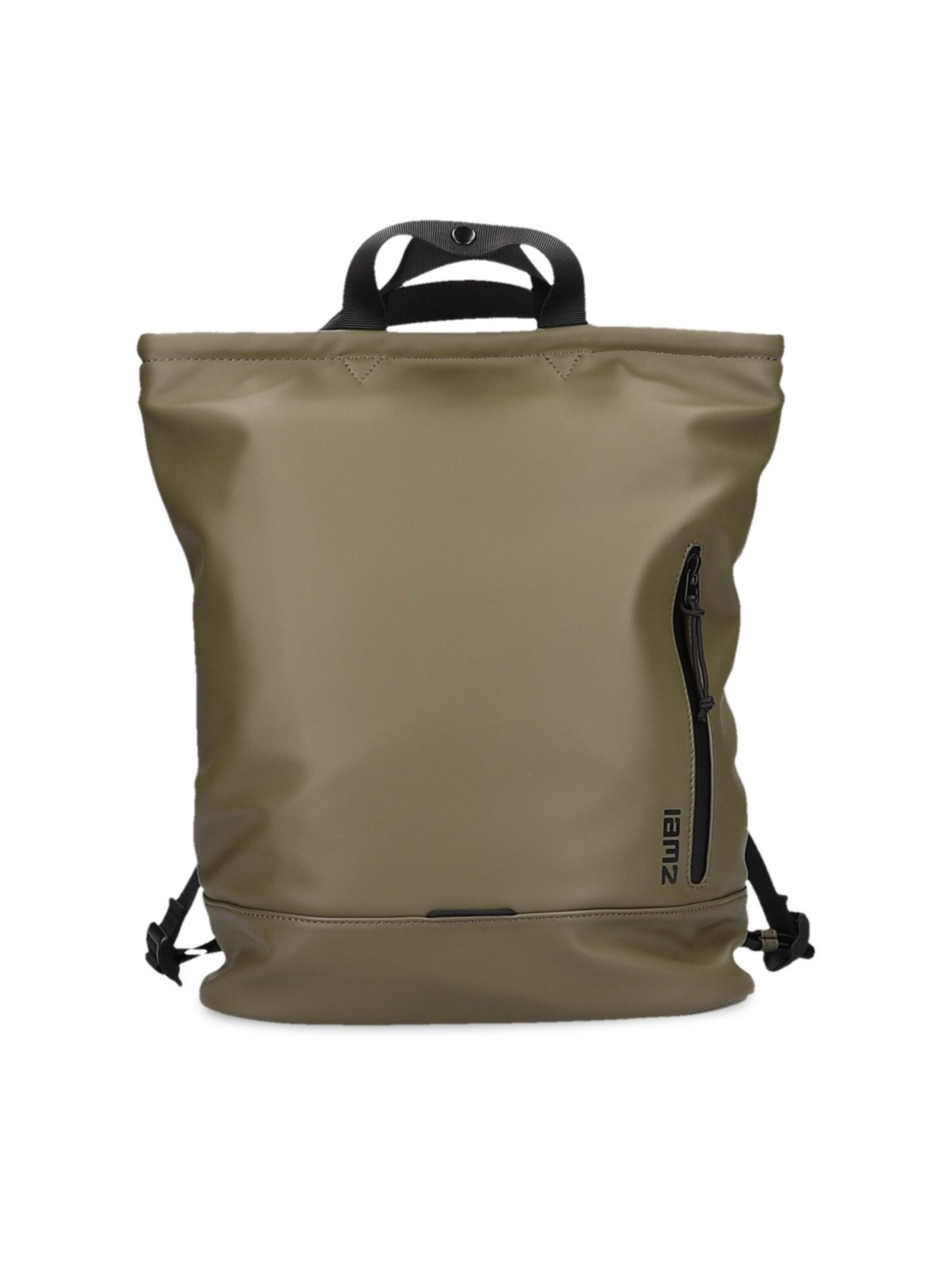 ZWEI Backpack 'Rucksacktasche CARGO CAR140' in Green: front