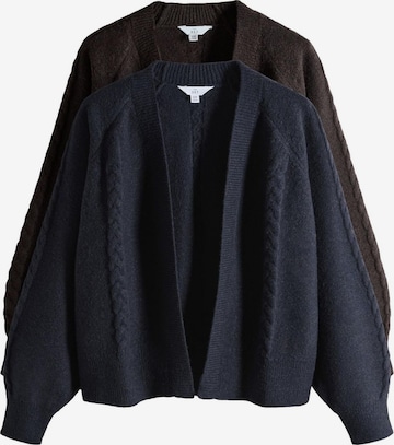 The Set Kardigán - Modrá: predná strana