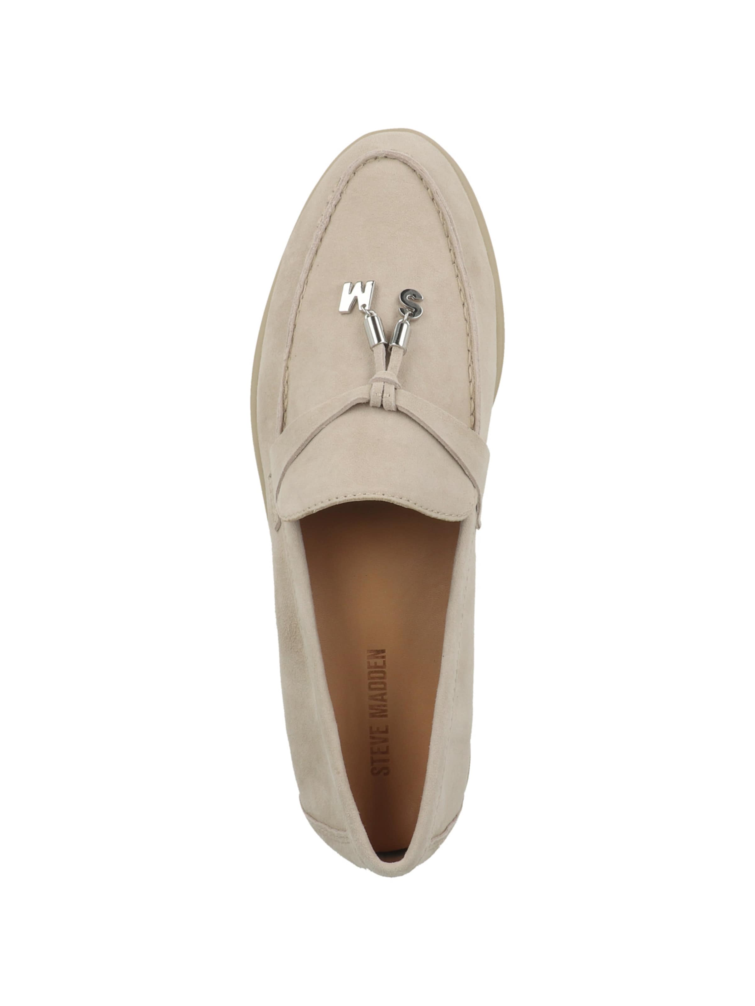 STEVE MADDEN Slip-ons ' Portland ' in Beige