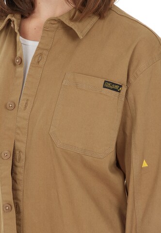 Whistler Athletic Button Up Shirt 'Fallon' in Brown