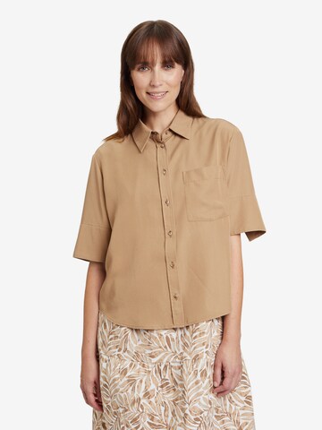 Camicia da donna di Betty & Co in marrone: frontale