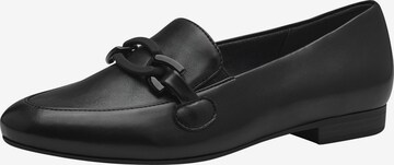 JANA Classic Flats in Black: front