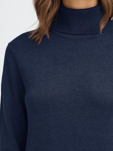 Robes en maille Oxmo en bleu