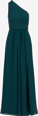 Adrianna Papell Langes Abendkleid in Grün: Vorderseite