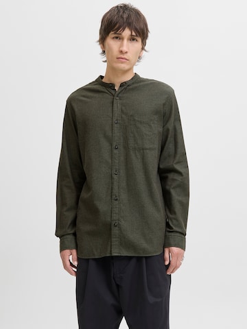 Regular fit Camicia 'JJEBAND' di JACK & JONES in verde: frontale