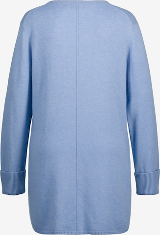 Pull-over Ulla Popken en bleu