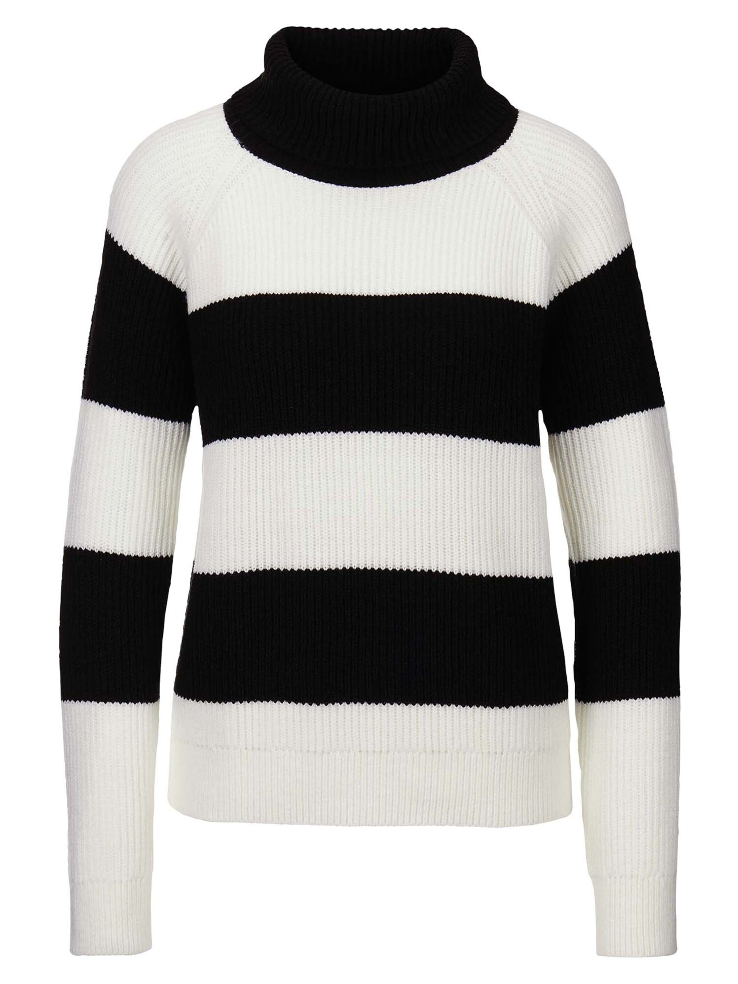 MADELEINE Pullover in Schwarz: Vorderseite