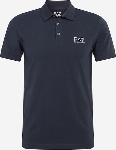 EA7 Emporio Armani Poloshirt in dunkelblau / weiß, Produktansicht