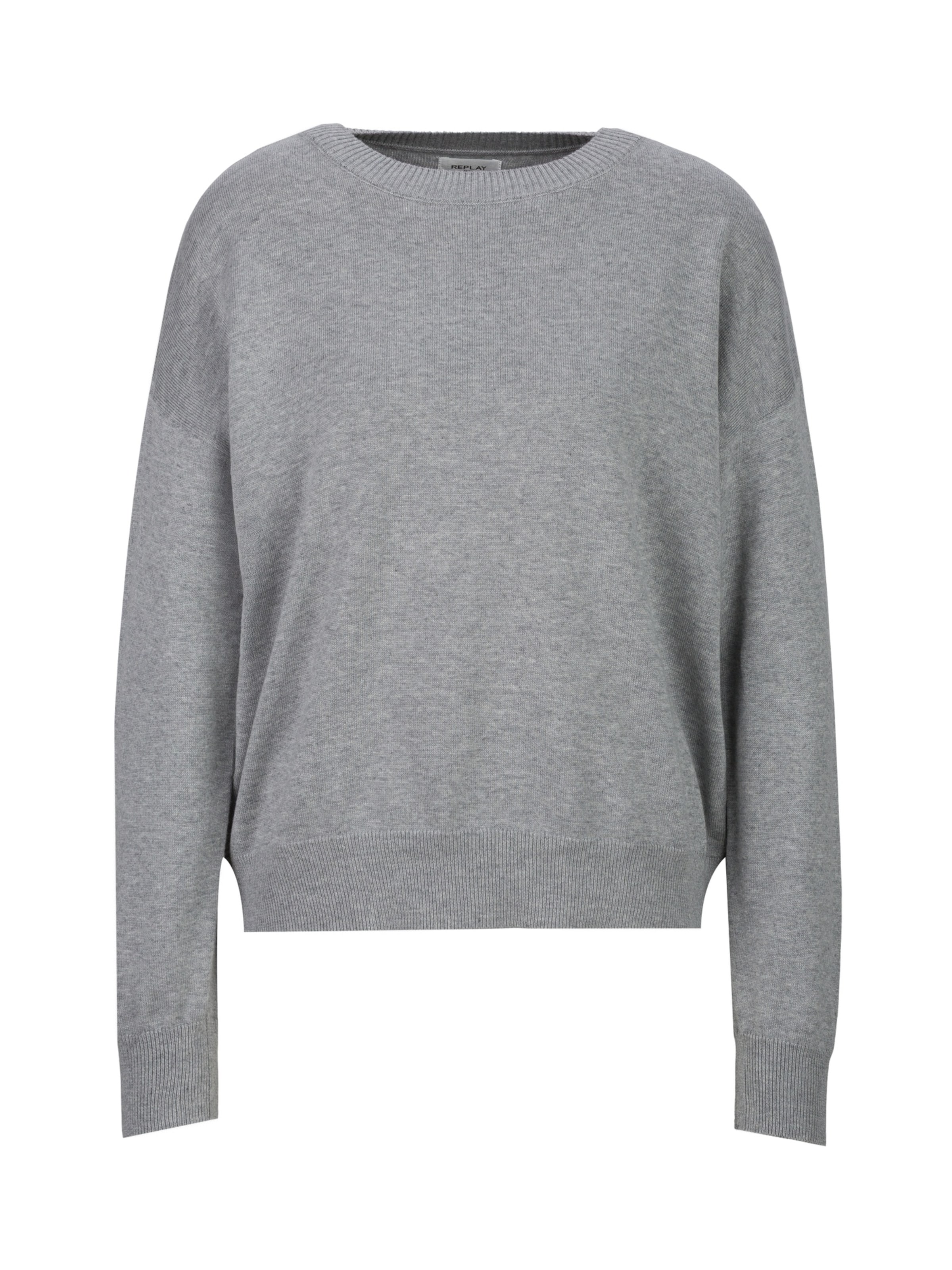 REPLAY Sweater in Grey: front