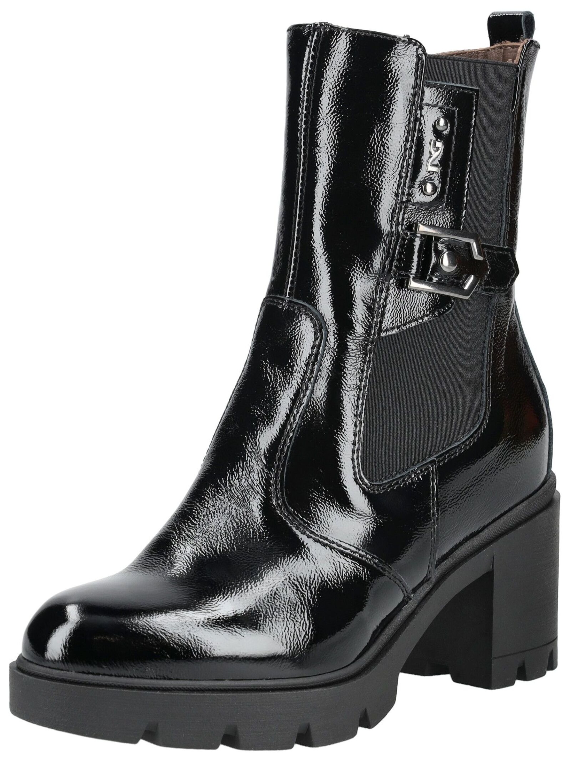 Bottines Nero Giardini en noir : devant