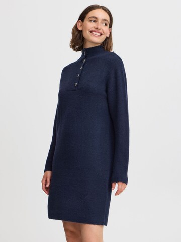 Abito in maglia di b.young in blu: frontale