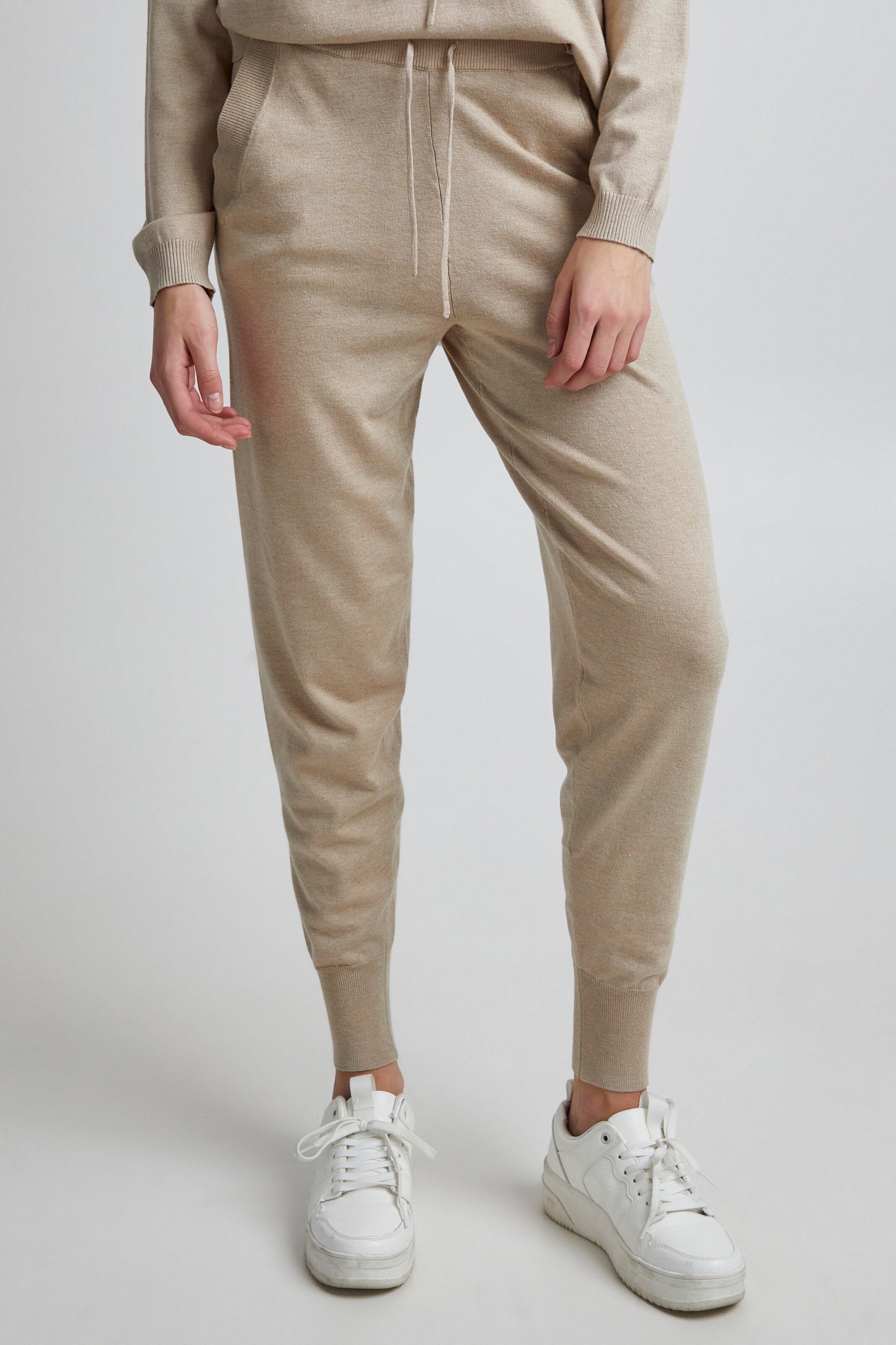 Frauen Hosen PULZ Jeans Stoffhose PZSARA in Beige - NX35670 Frauen Hosen PULZ Jeans Stoffhose PZSARA in Beige - NX35670