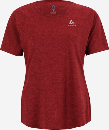 raudona ODLO Sportiniai marškinėliai: priekis