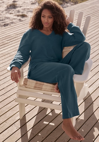 s.Oliver Панталон пижама в синьо