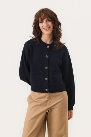 Cardigan 'Marilou' Part Two en bleu : devant