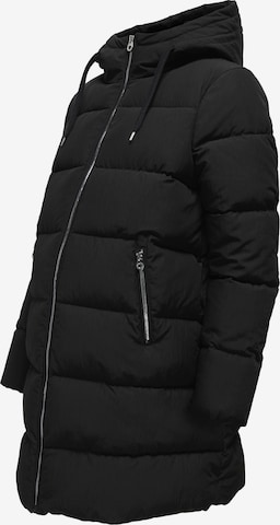 Only Maternity - Abrigo de invierno 'OLMDOLLY' en negro: frente