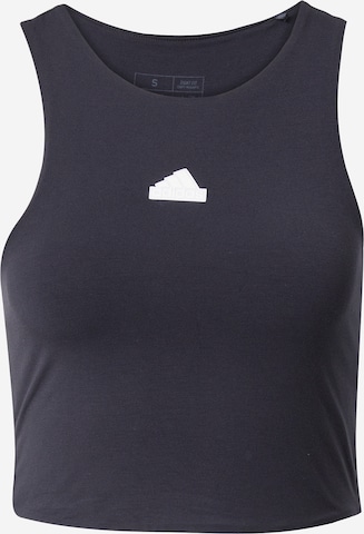 ADIDAS SPORTSWEAR Sporttop in Schwarz: predná strana