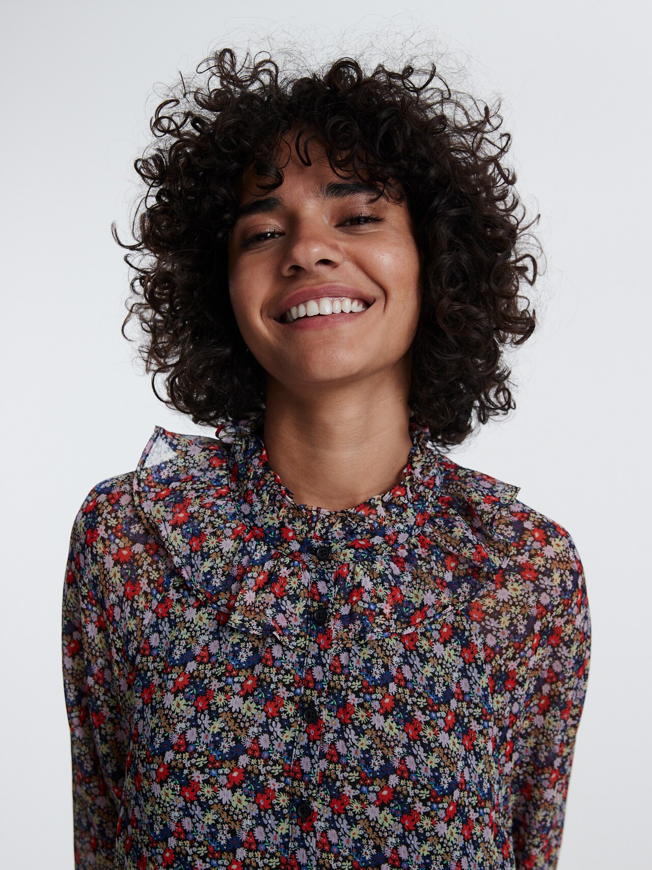 EDITED Kjole 'Nastasja' blandingsfarvet