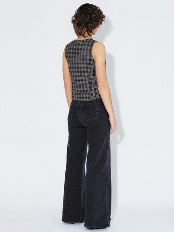 Dr. Denim Top 'Zola' in Zwart