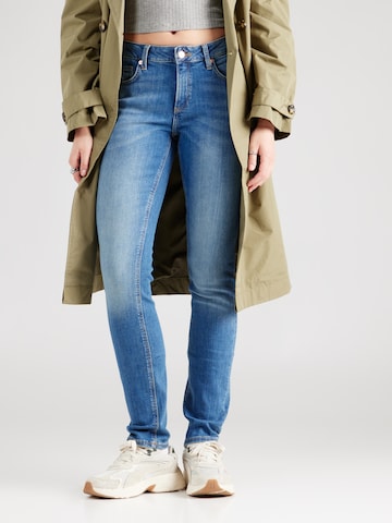 Coupe slim Jean 'Catie' QS en bleu : devant