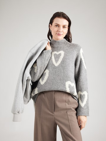 MORE & MORE Πουλόβερ σε γκρι: μπροστά