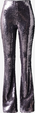 PATRIZIA PEPE Flared Trousers in Black: front