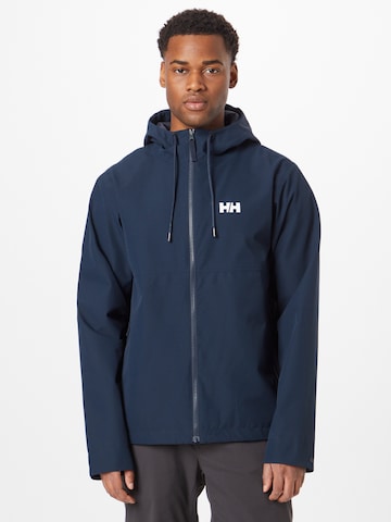 Veste outdoor HELLY HANSEN en bleu : devant