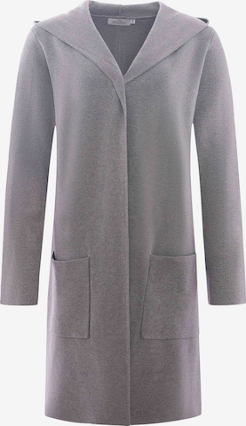 Cardigan 'Janina' Zwillingsherz en gris : devant