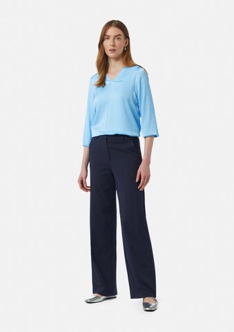 COMMA Bluse in Blau