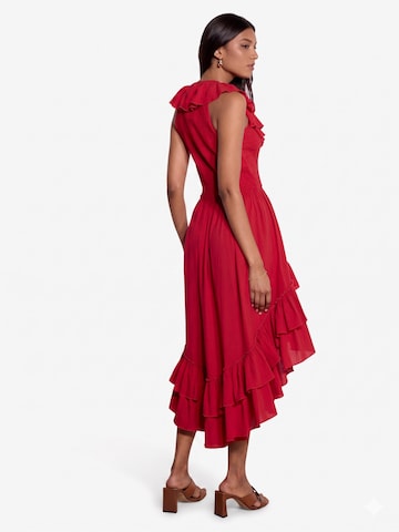 Apricot Dress ' ' in Red